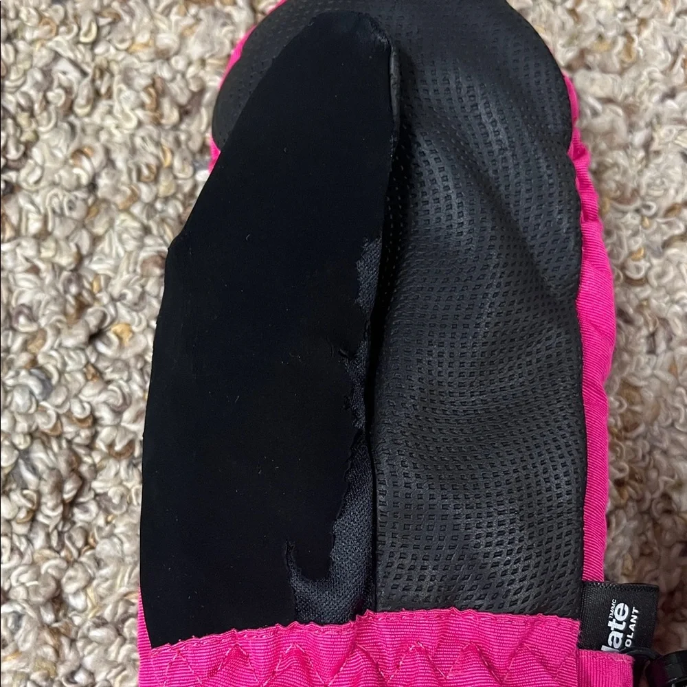 3M Thinsulate Pink and Patterned Kids Mittens